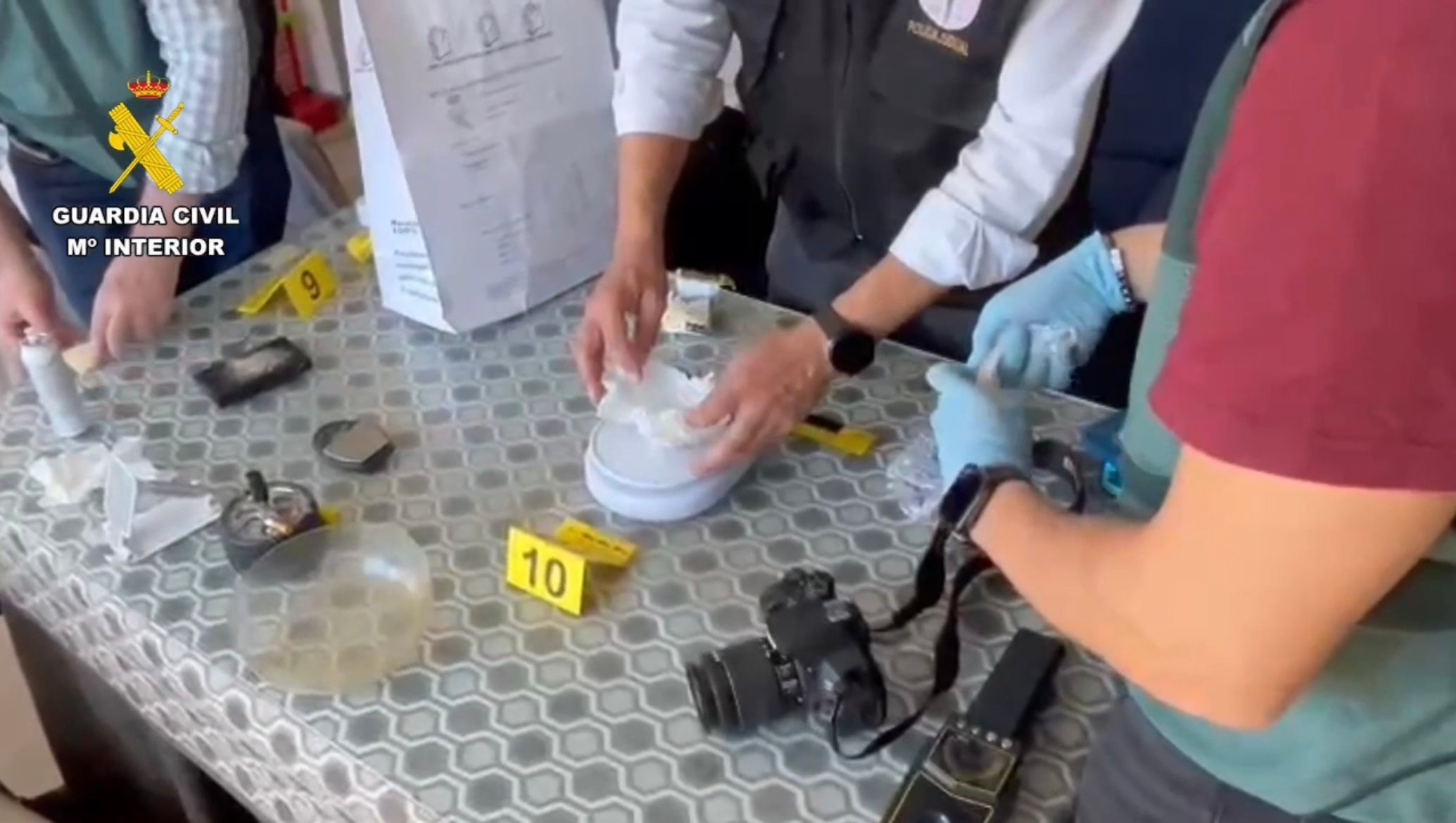 Operación antidroga en Losar de la Vera