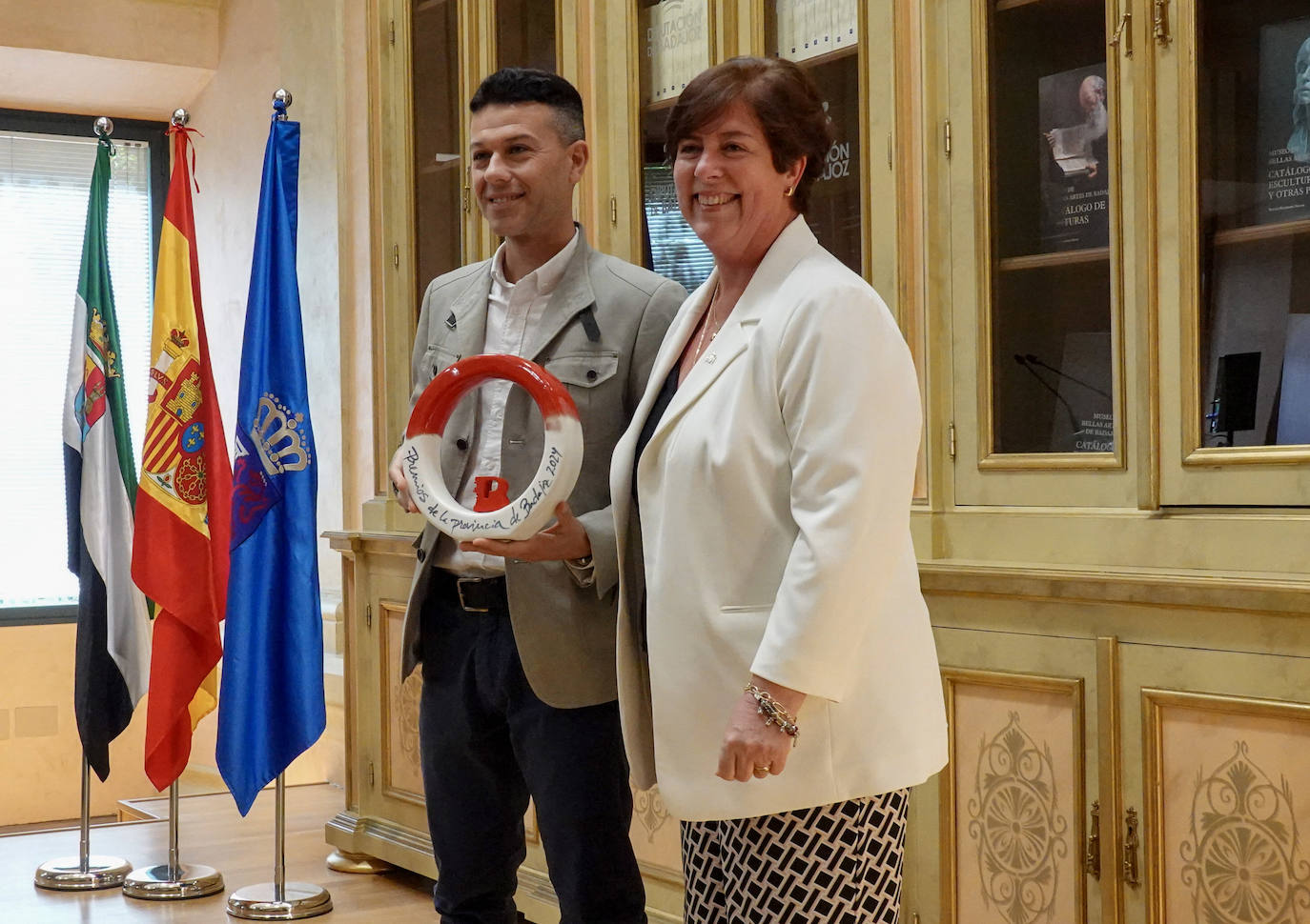 Imágenes del acto por el día de la provincia de Badajoz