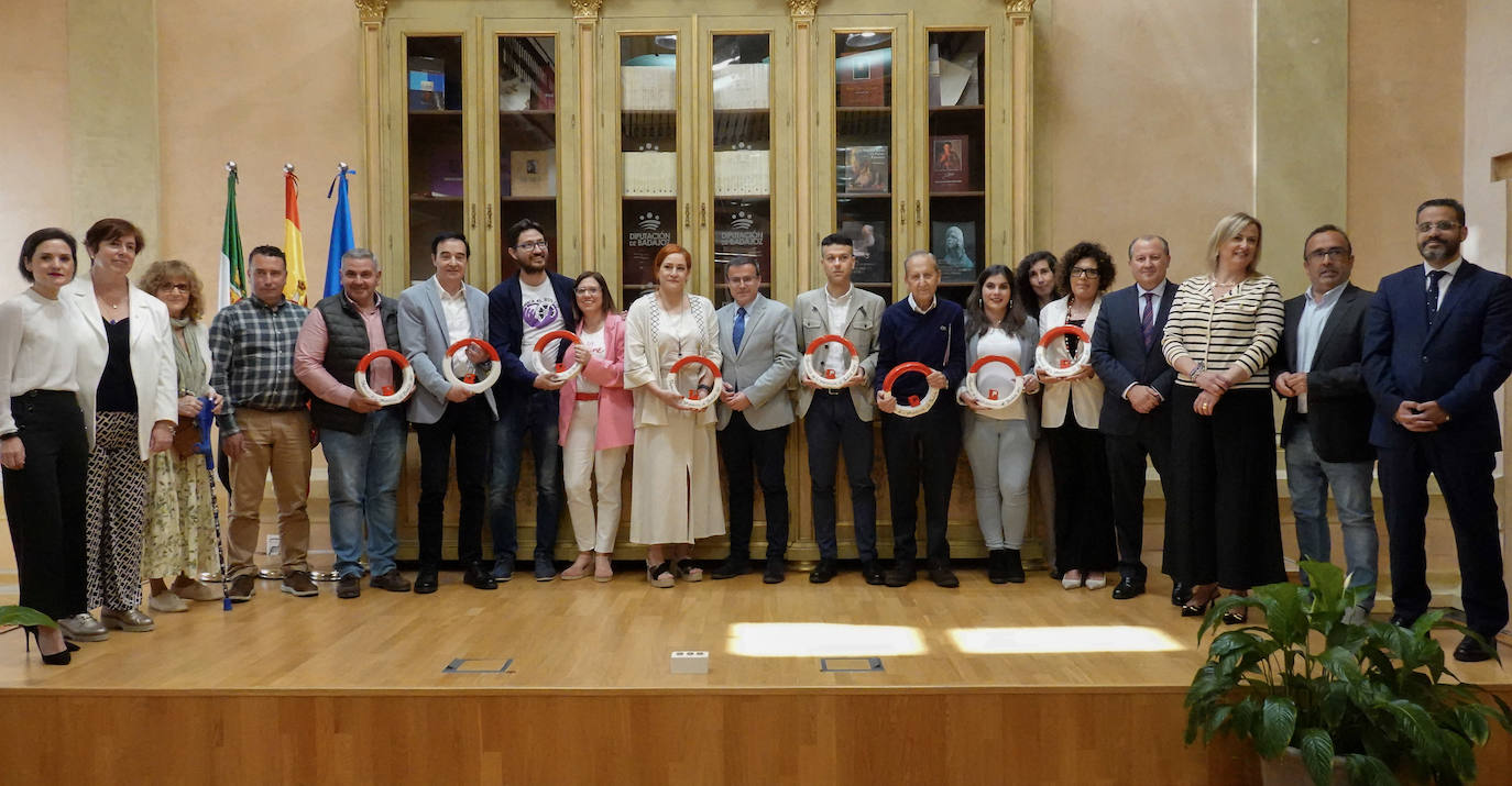 Imágenes del acto por el día de la provincia de Badajoz