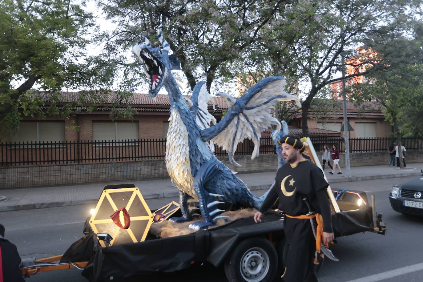 Imágenes del desfile de San Jorge en Cáceres