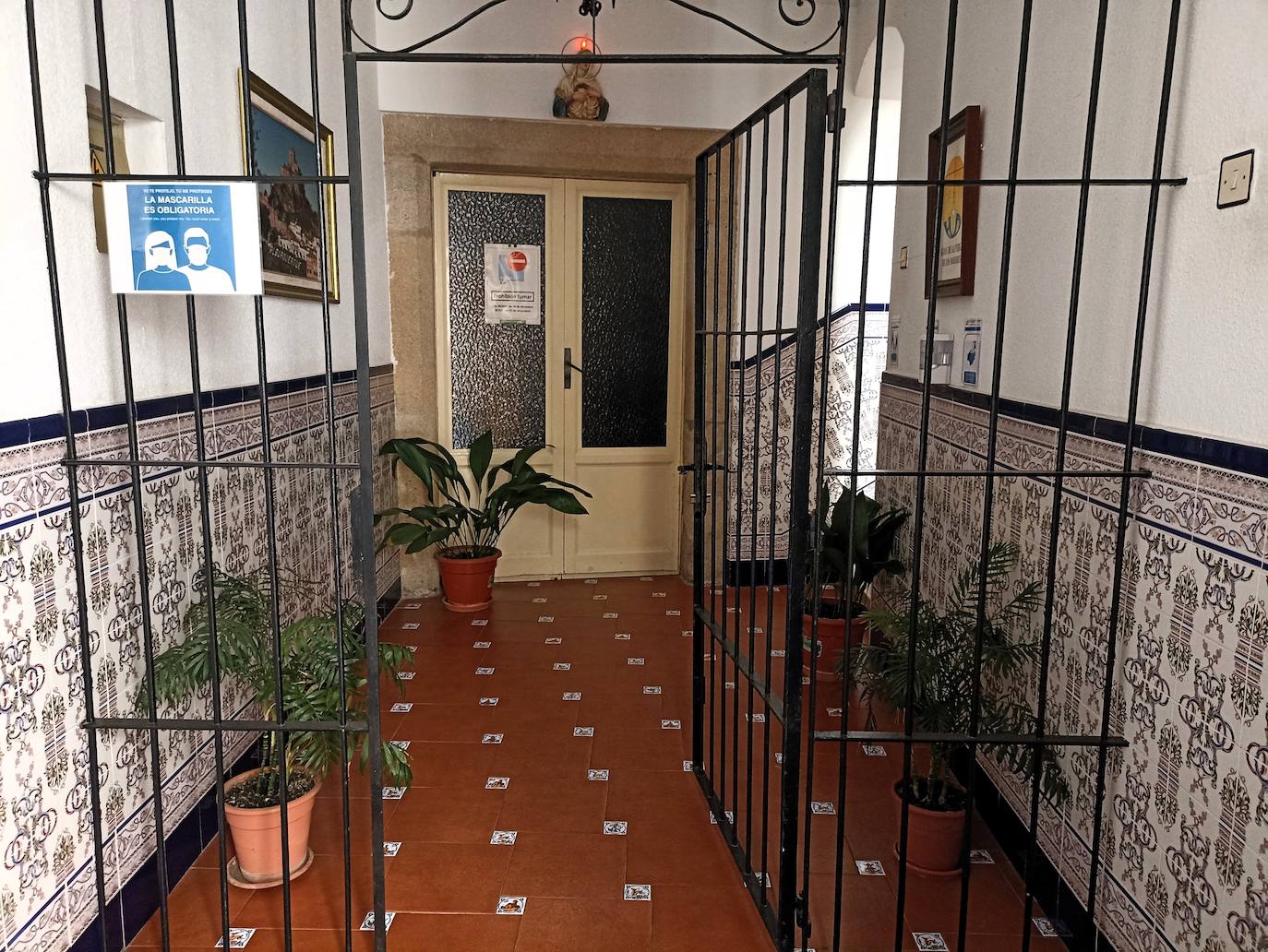 Interior de la Escuela Hogar Nuestra Señora de los Dolores