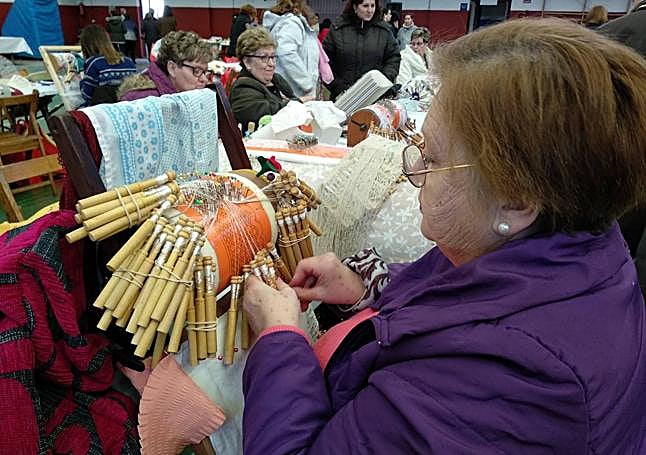 En 2014 se celebró en Alburquerque el I Encuentro de encajeras de bolillos