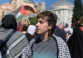 La diputada Nerea Fernández está en Estambul desde el pasado sábado.