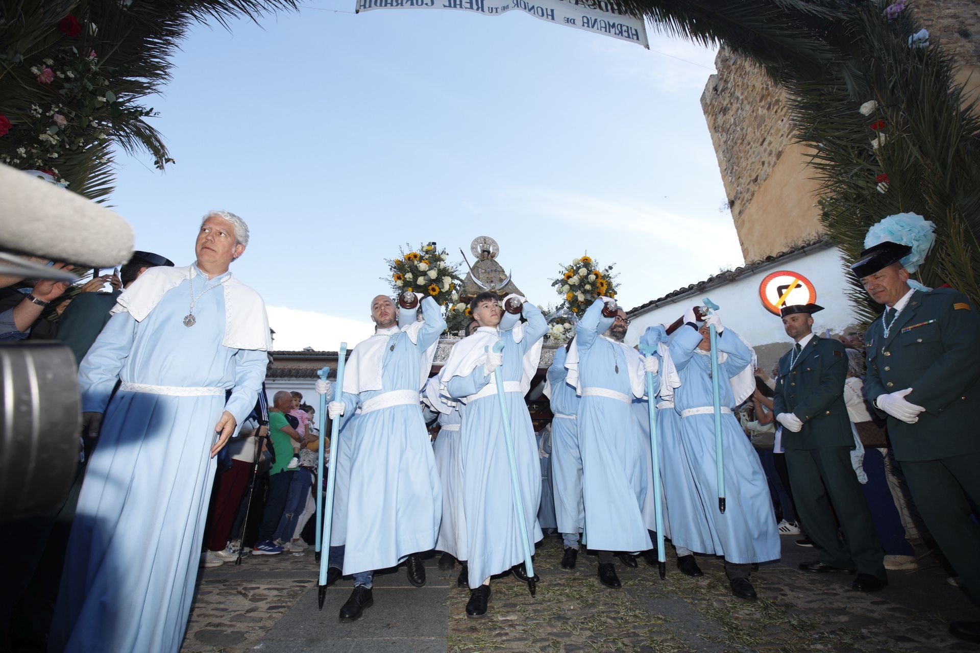 La bajada de la Virgen de la Montaña, en imágenes