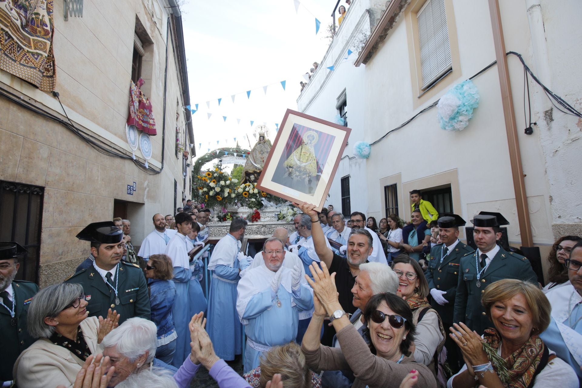 La bajada de la Virgen de la Montaña, en imágenes