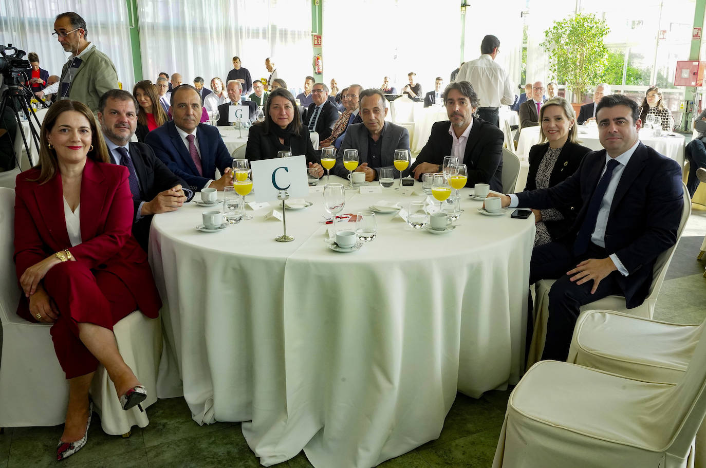 Isabel Babiano, Javier Gijón, Eladio Buzo, Pilar Gómez de Tejada, Ricardo Utrera, Luis Tirado, Ana María Casañas y José Luis Iniesta