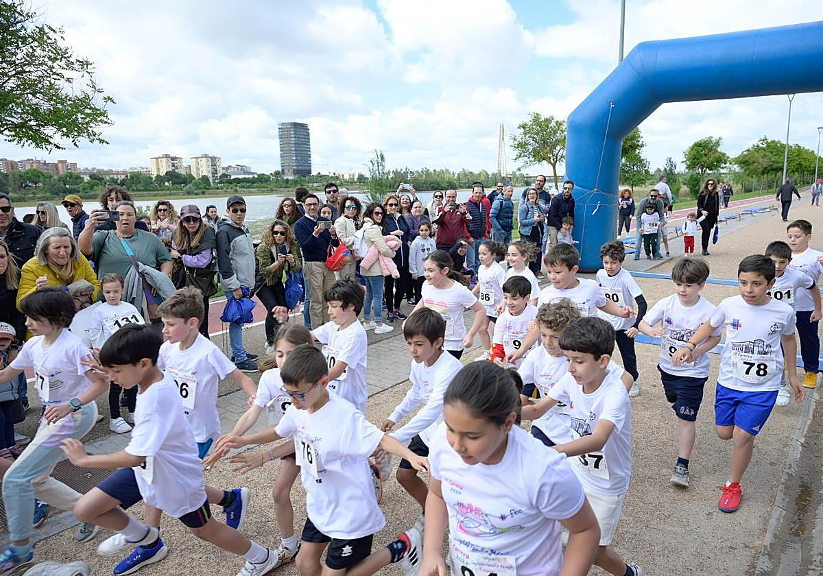 Las mejores imágenes de la carrera del colegio Sagrada Familia