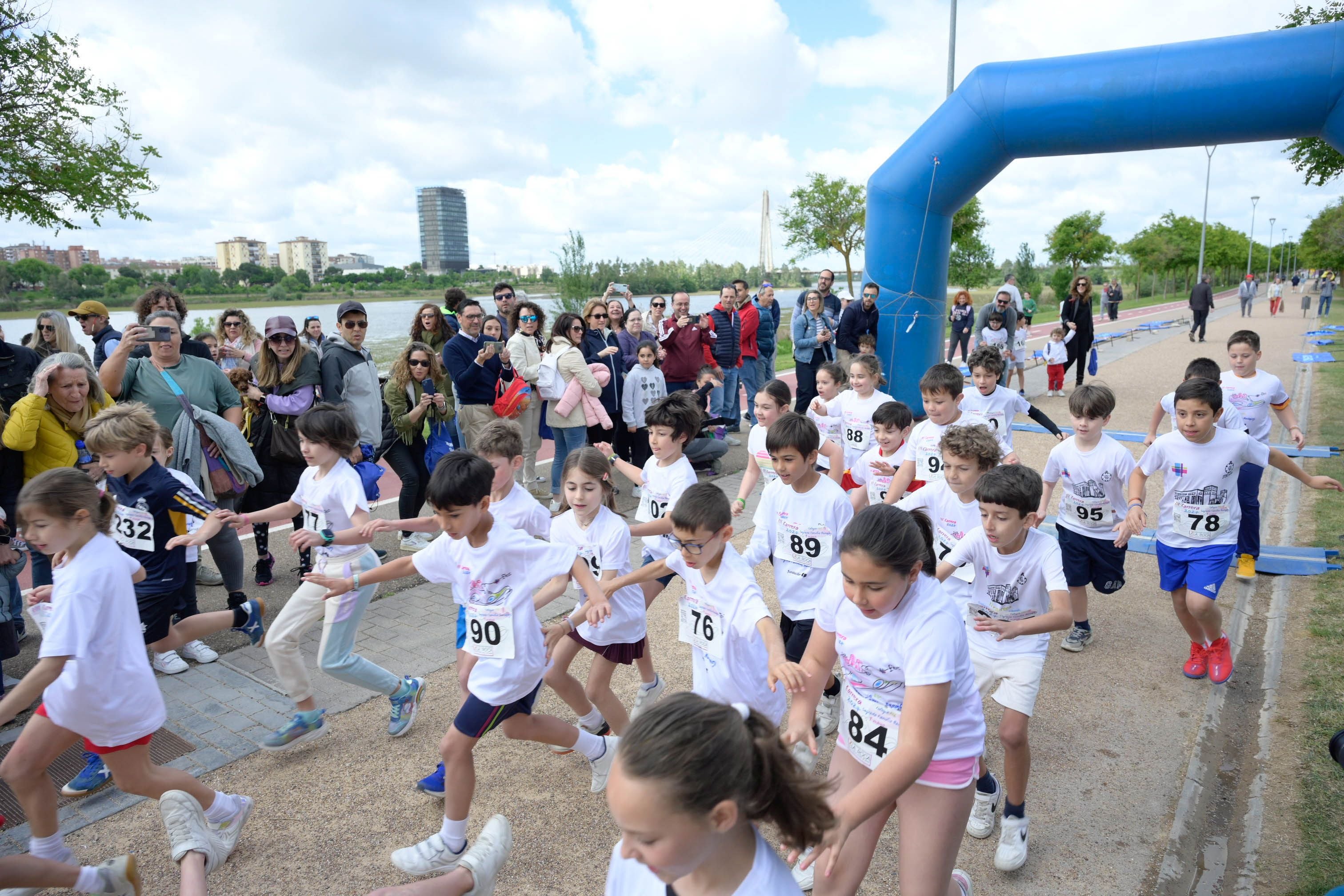 Las mejores imágenes de la carrera del colegio Sagrada Familia