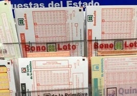 Un acertante del sorteo de Bonoloto gana 295.000 euros este miércoles