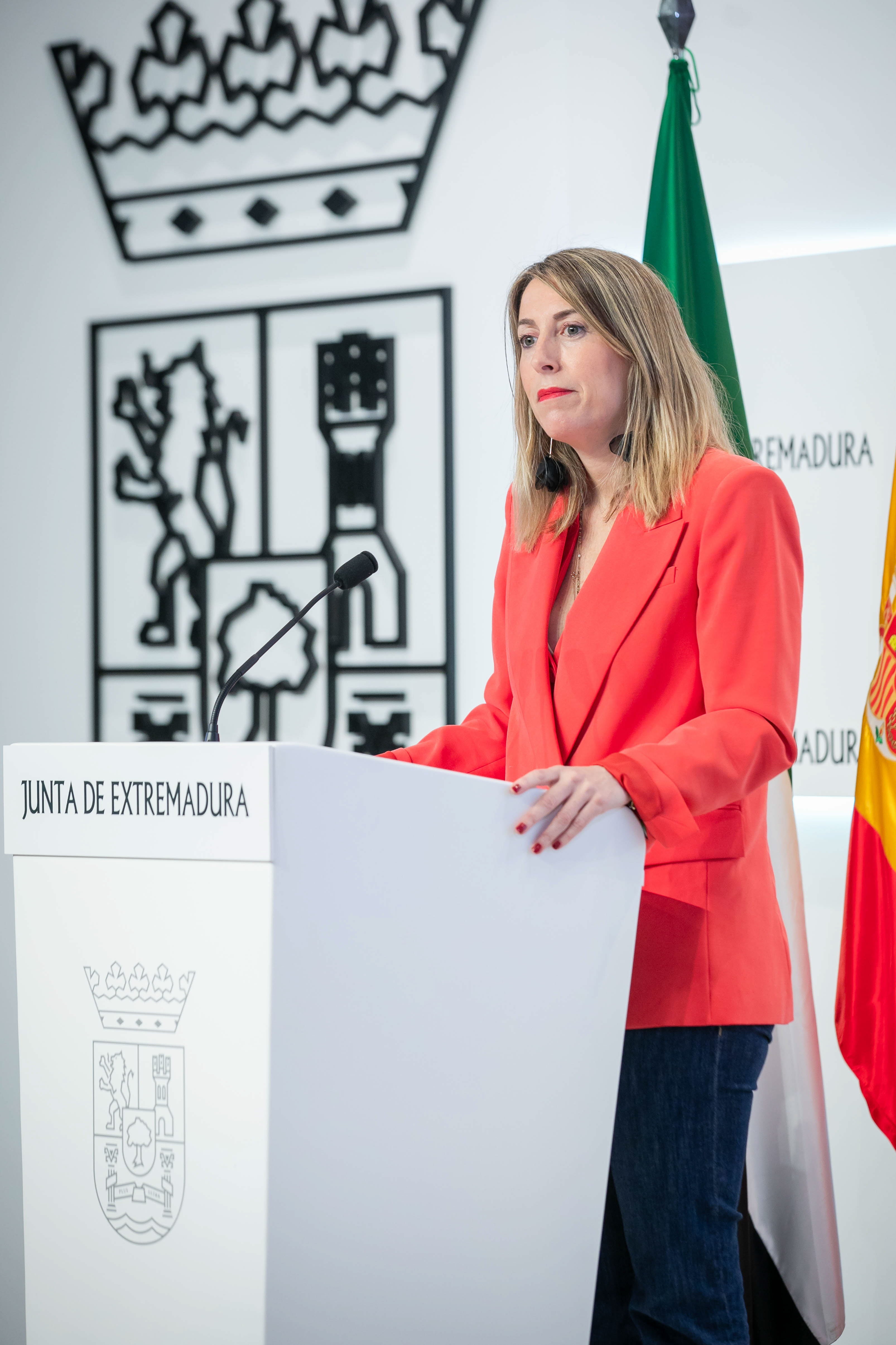 La presidenta de la Junta, María Guardiola.