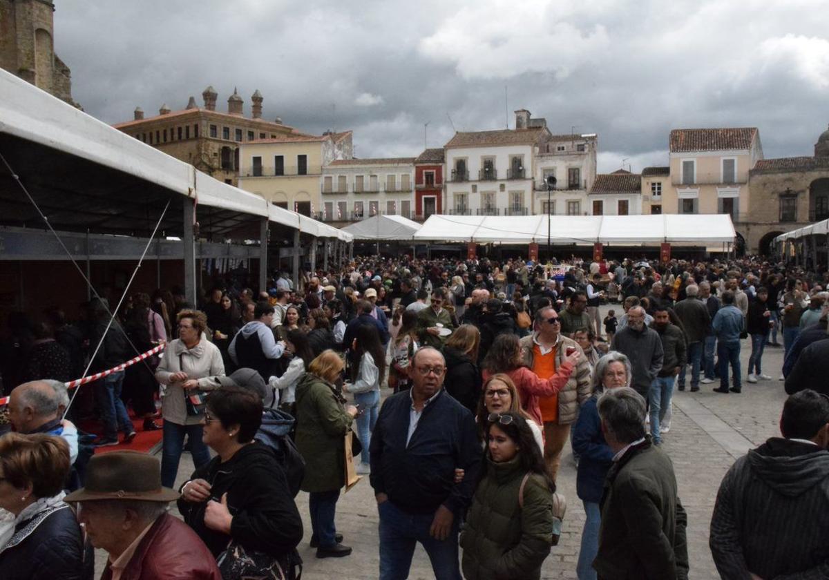 Las mejores imágenes de la Feria del Queso de Trujillo