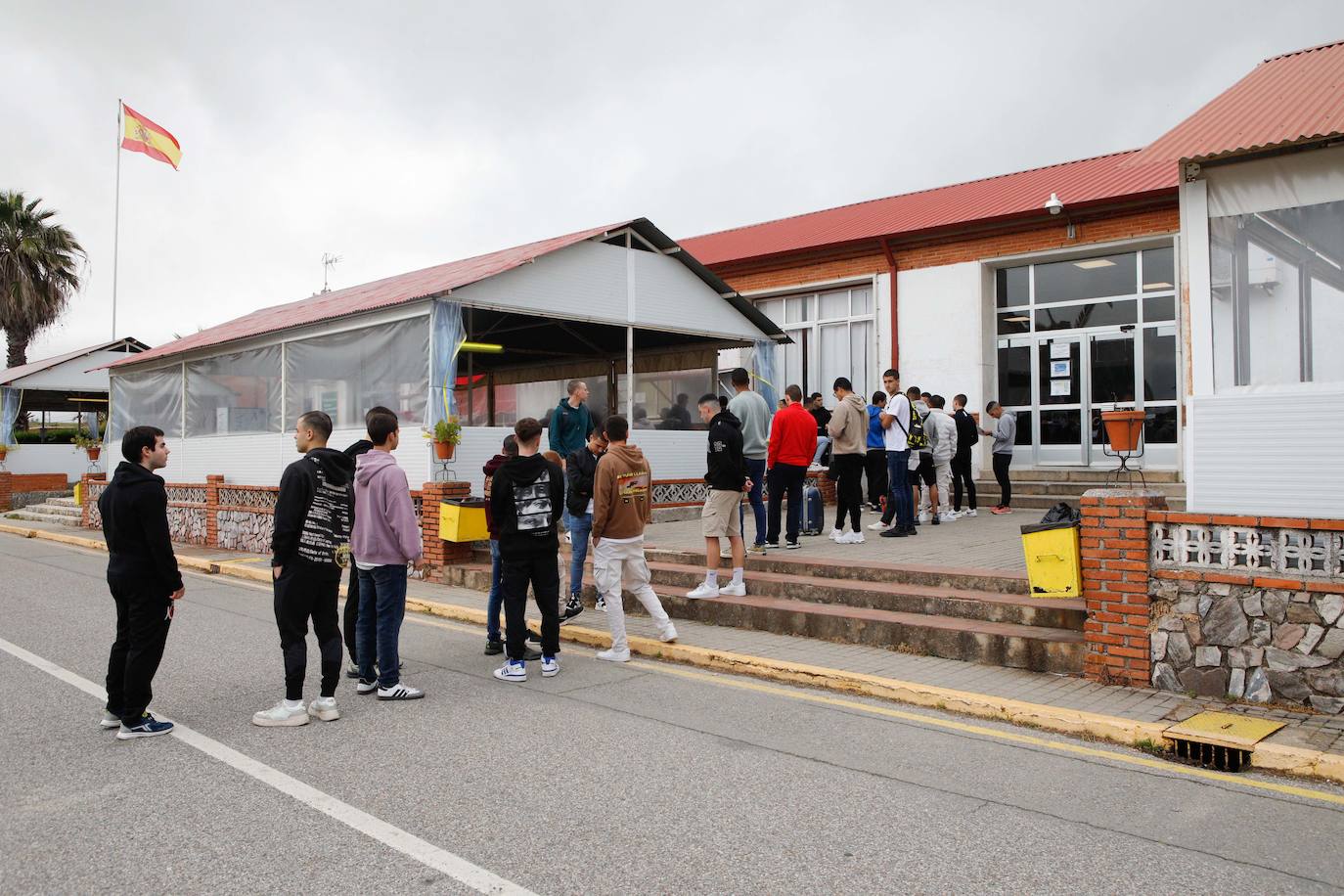 Llegada de los nuevos alumnos al Cefot de Cáceres (I)