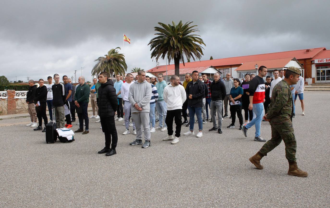 Llegada de los nuevos alumnos al Cefot de Cáceres (I)