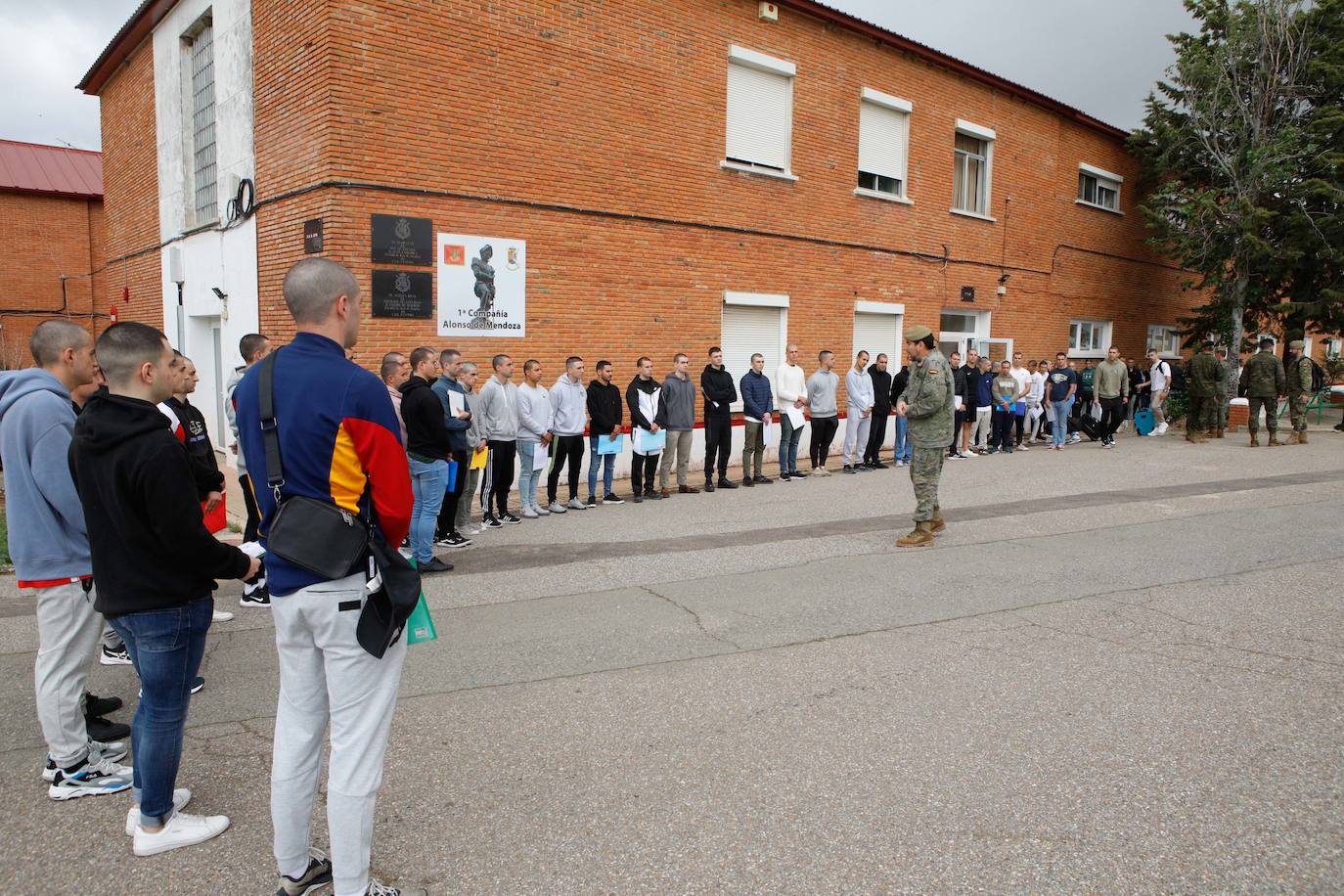 Llegada de los nuevos alumnos al Cefot de Cáceres (II)