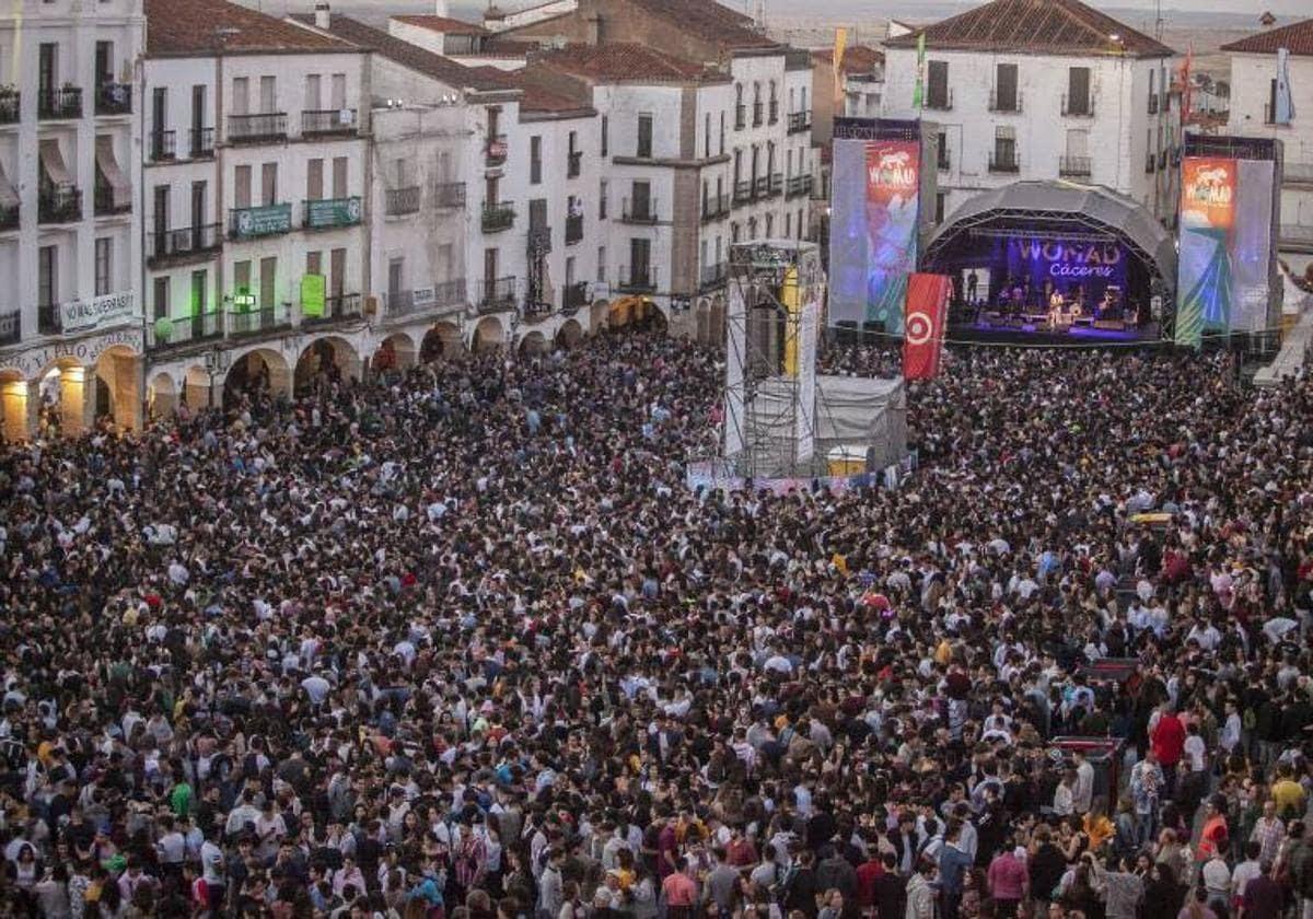 Público en una pasada edición del Womad.