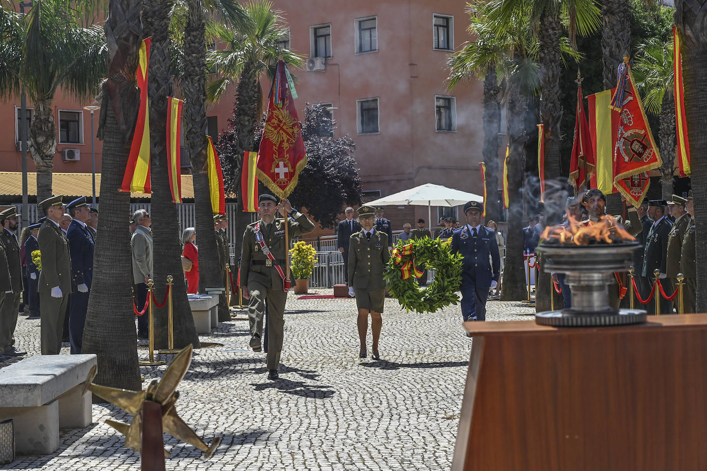 La Delegación de Defensa conmemora 29 años en Extremadura