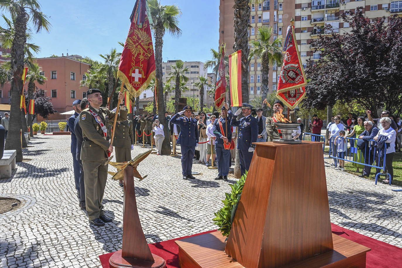 La Delegación de Defensa conmemora 29 años en Extremadura