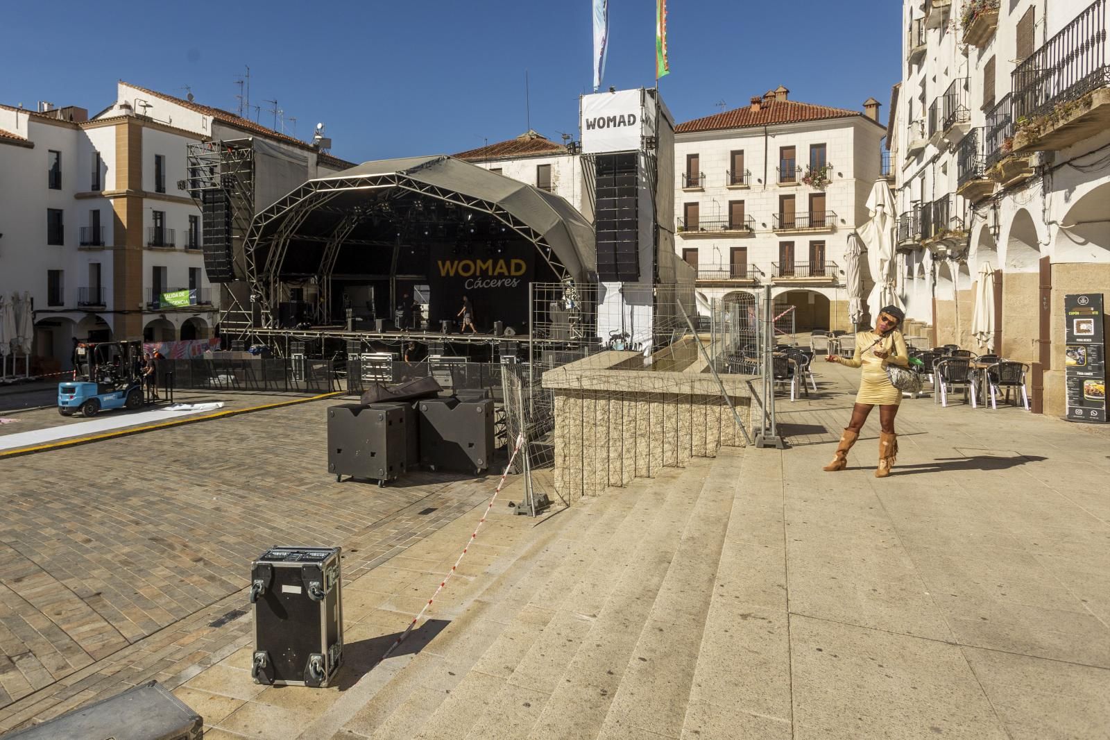 Cáceres se prepara para el Womad