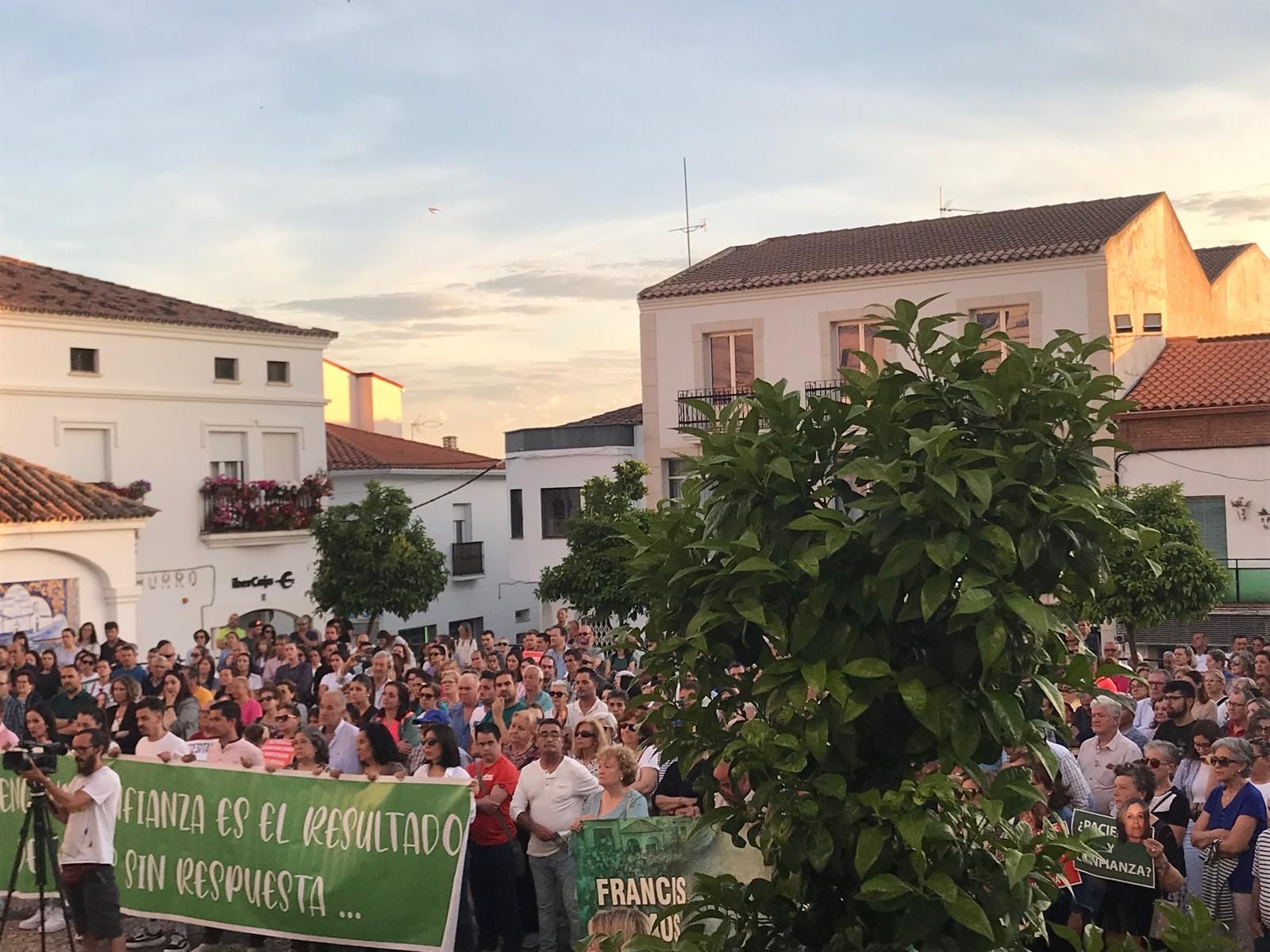 Concentración en Hornachos por el séptimo aniversario de la desaparición de Francisca Cadenas