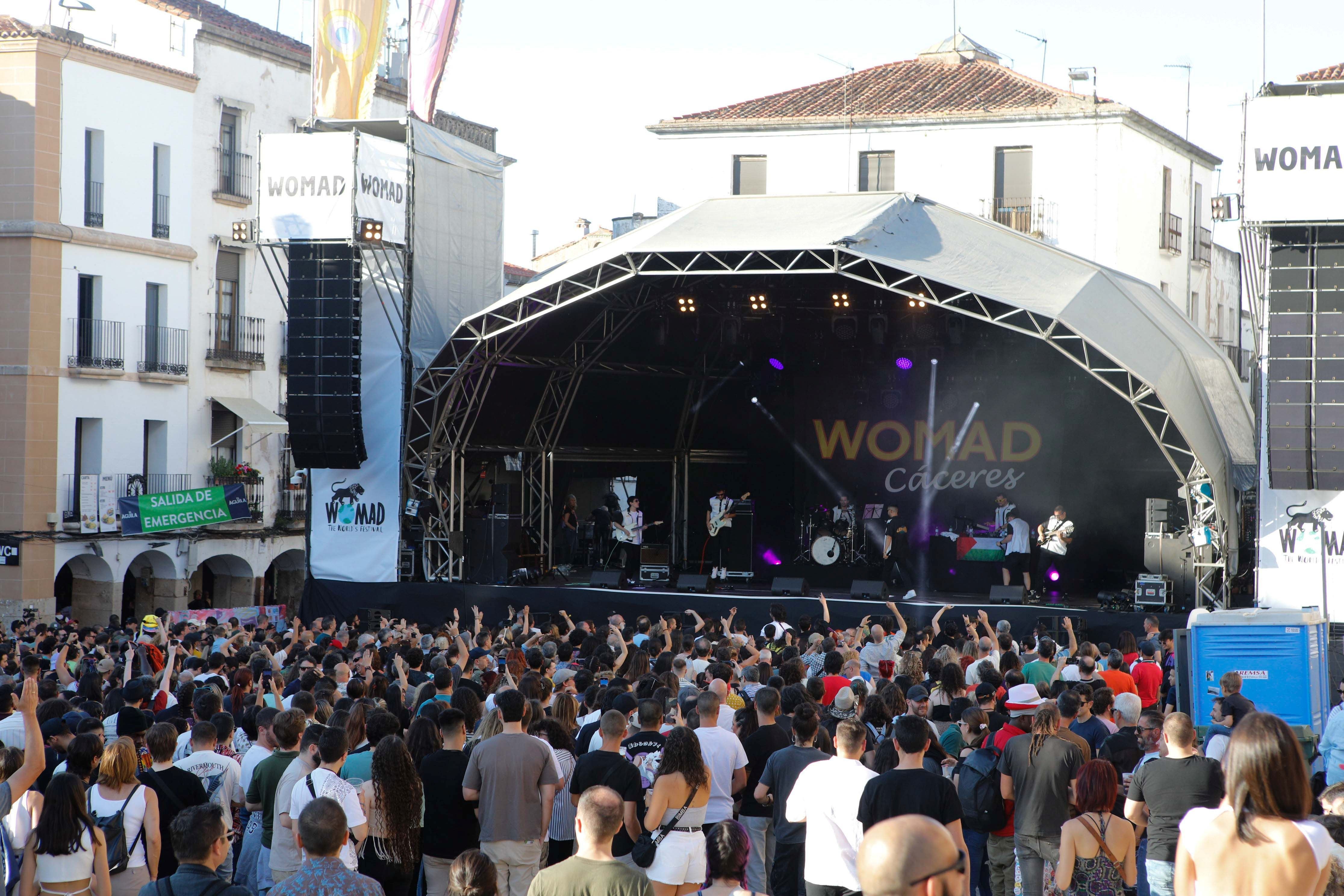 Ambiente de este sábado en el Womad de Cáceres (III)