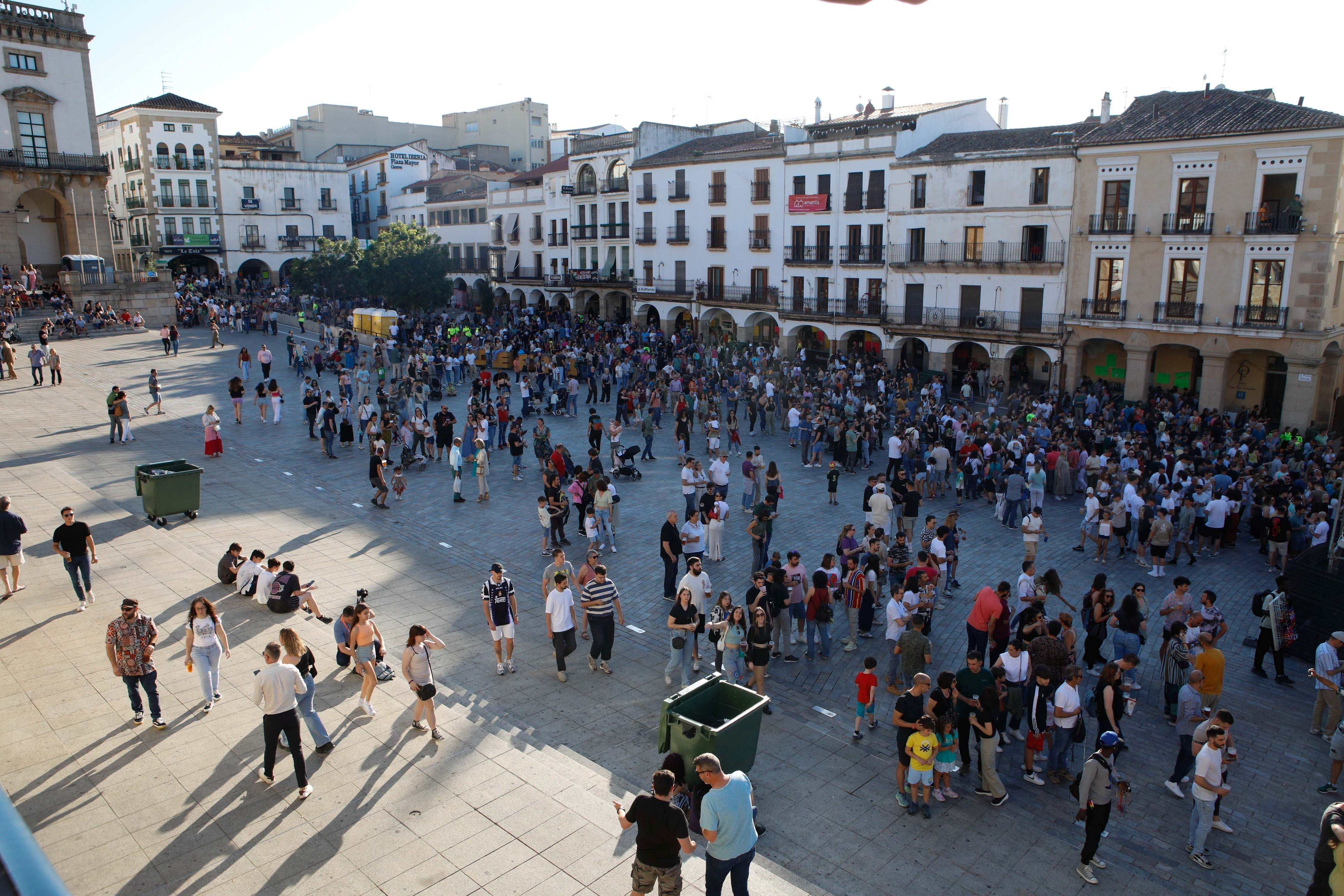 Ambiente de este sábado en el Womad de Cáceres (III)