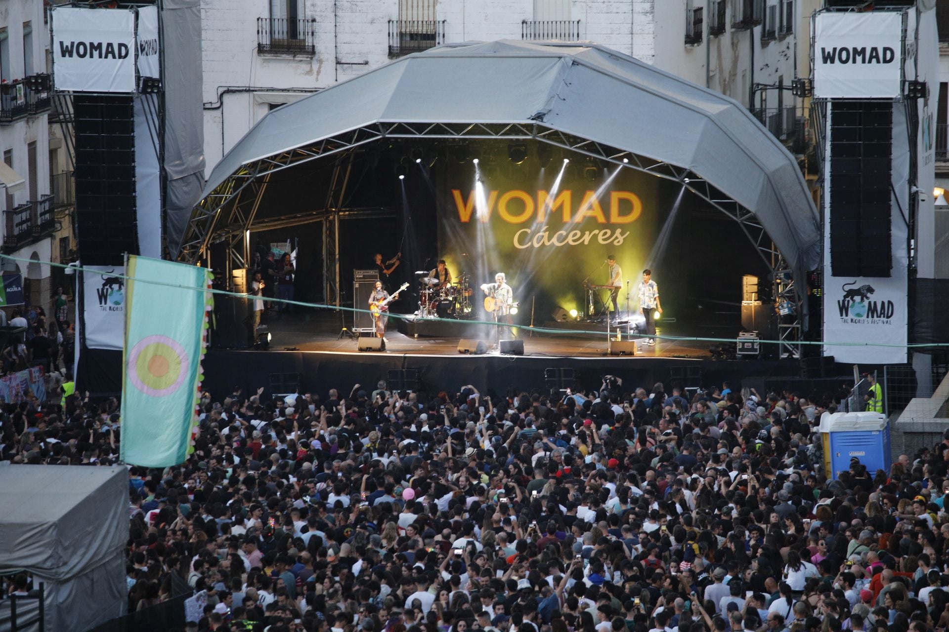 Ambiente de este sábado en el Womad de Cáceres (IV)