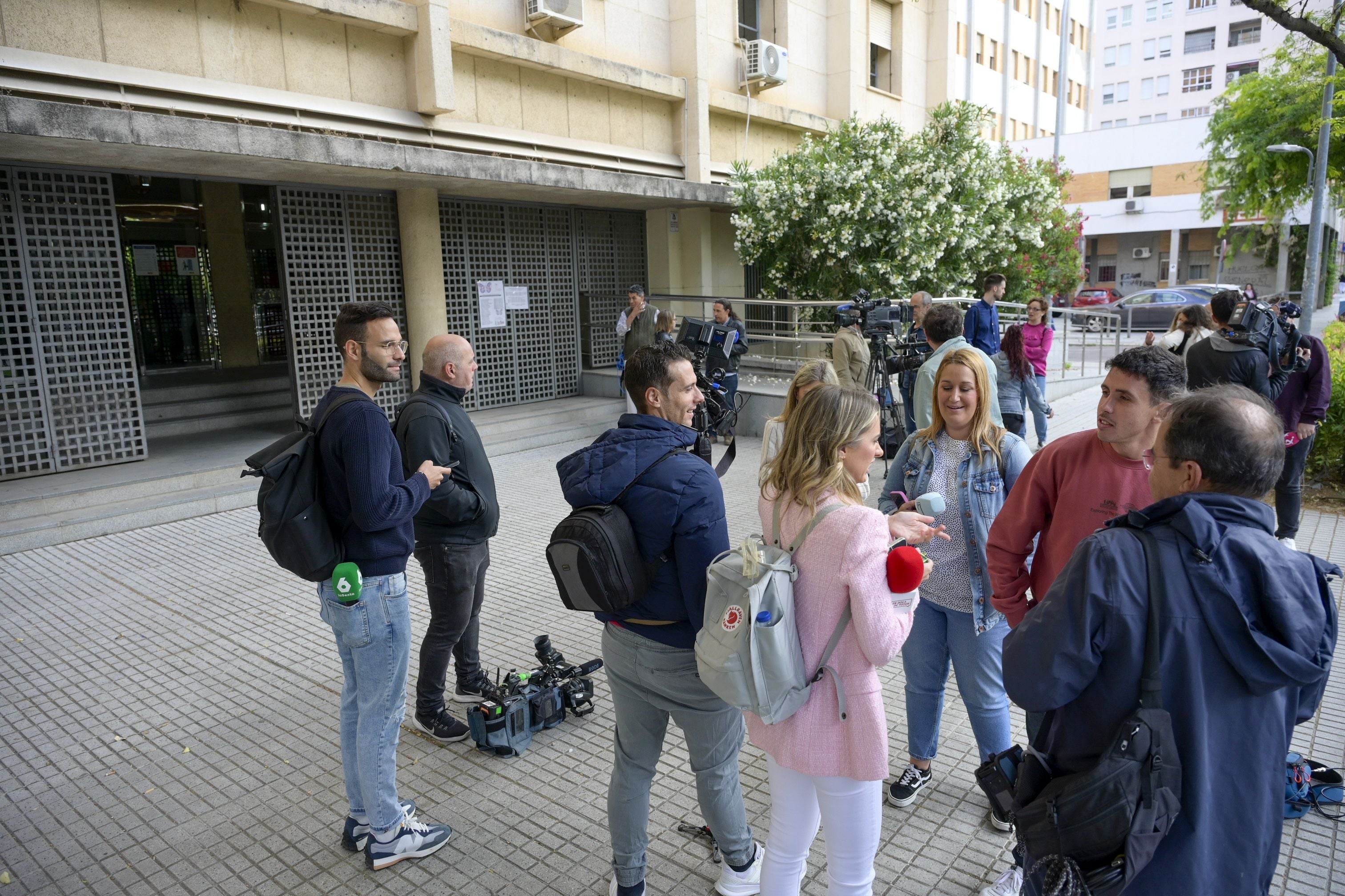 Imágenes del segundo día del juicio de Manuela Chavero