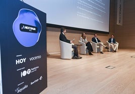 Uno de los coloquios celebrados en la sesión de Foro Next Spain en Badajoz.