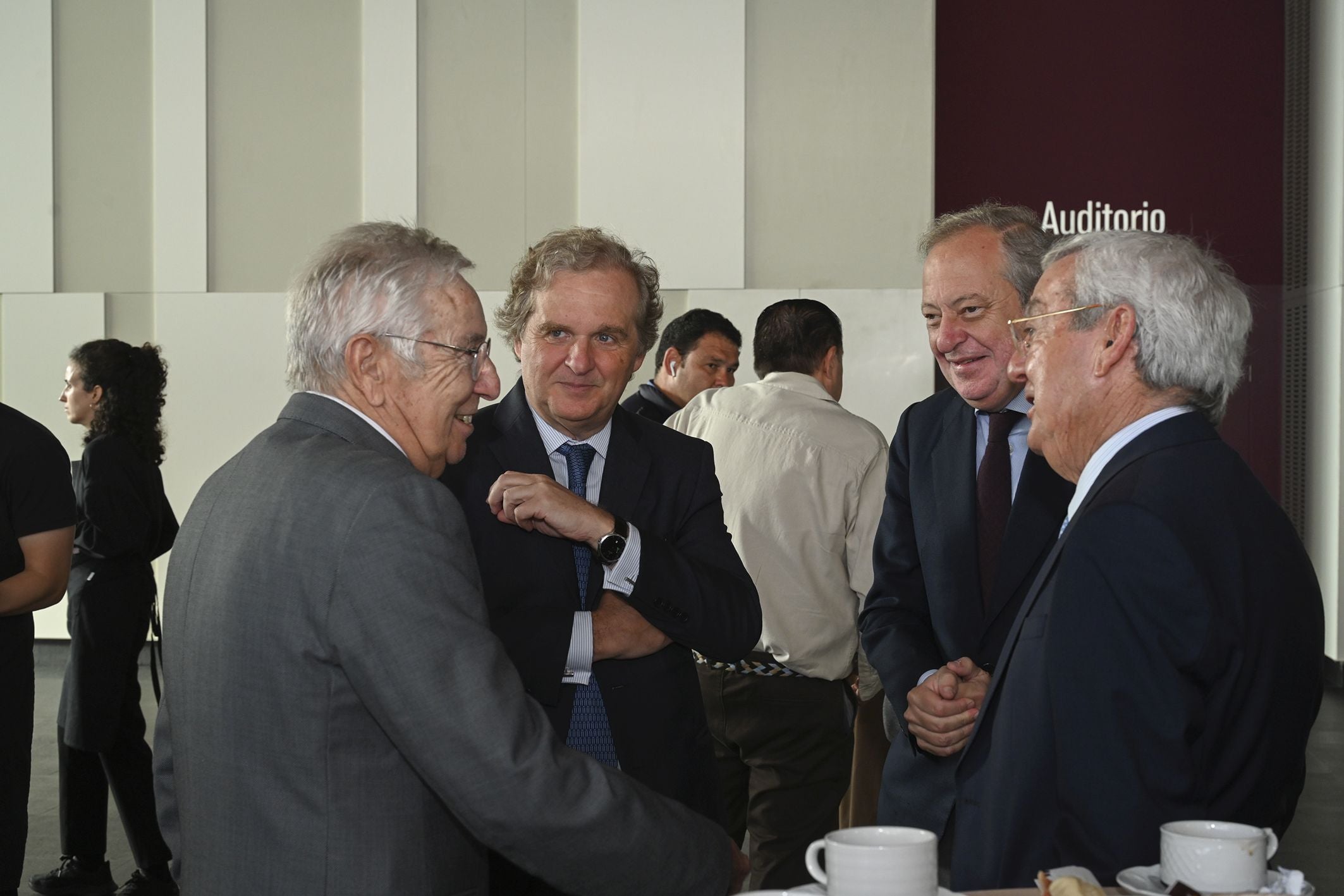 Pelayo Moreno, Ignacio Ybarra, Álvaro Rodríguez Guitart y José Luis Joló.