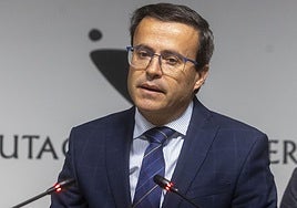 El presidente de la Diputación de Badajoz, Miguel Ángel Gallardo.