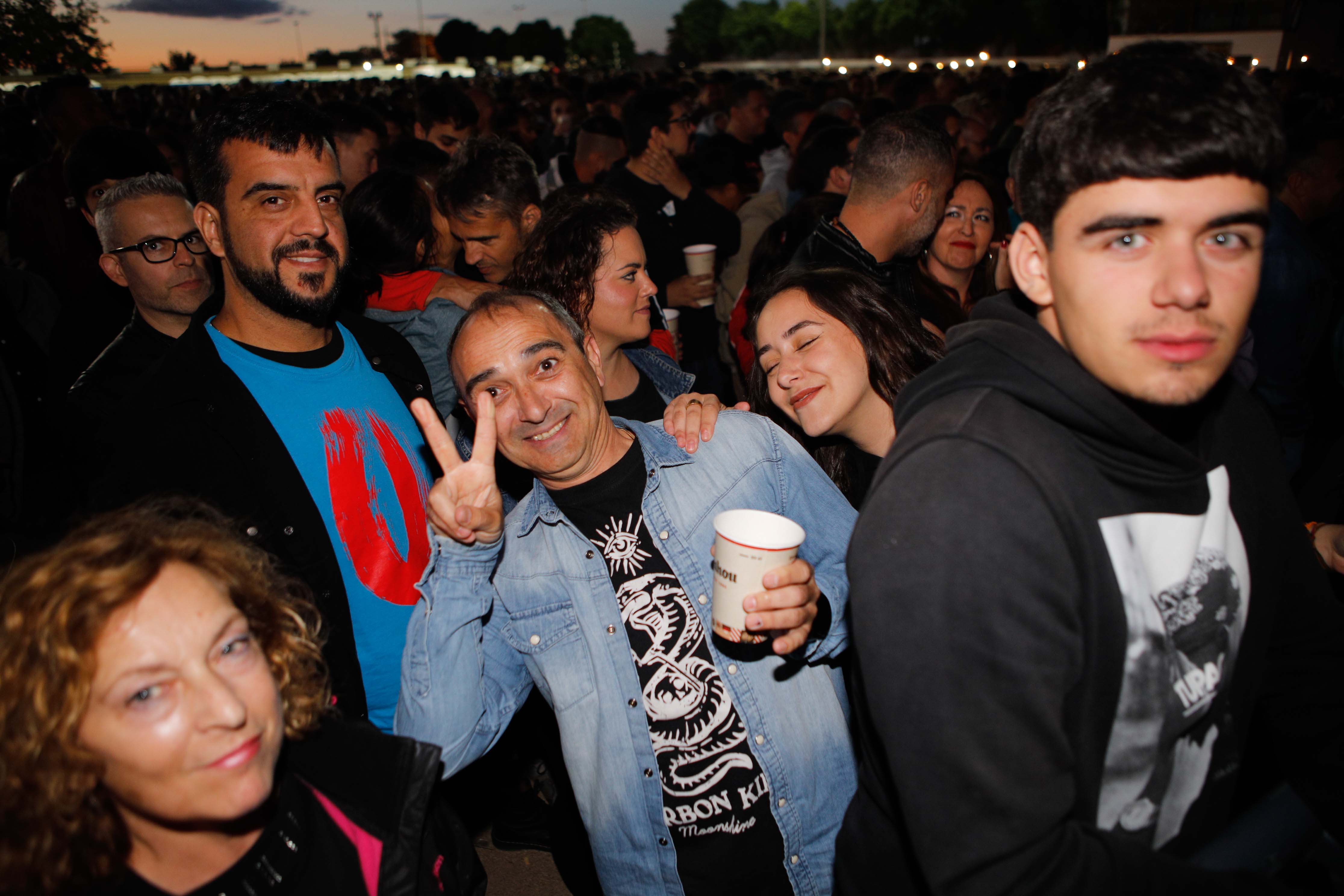 Las mejores imágenes del concierto de Los Robe en Cáceres (II)