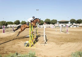 Concurso de Saltos del año pasado en el Recinto Hípico.