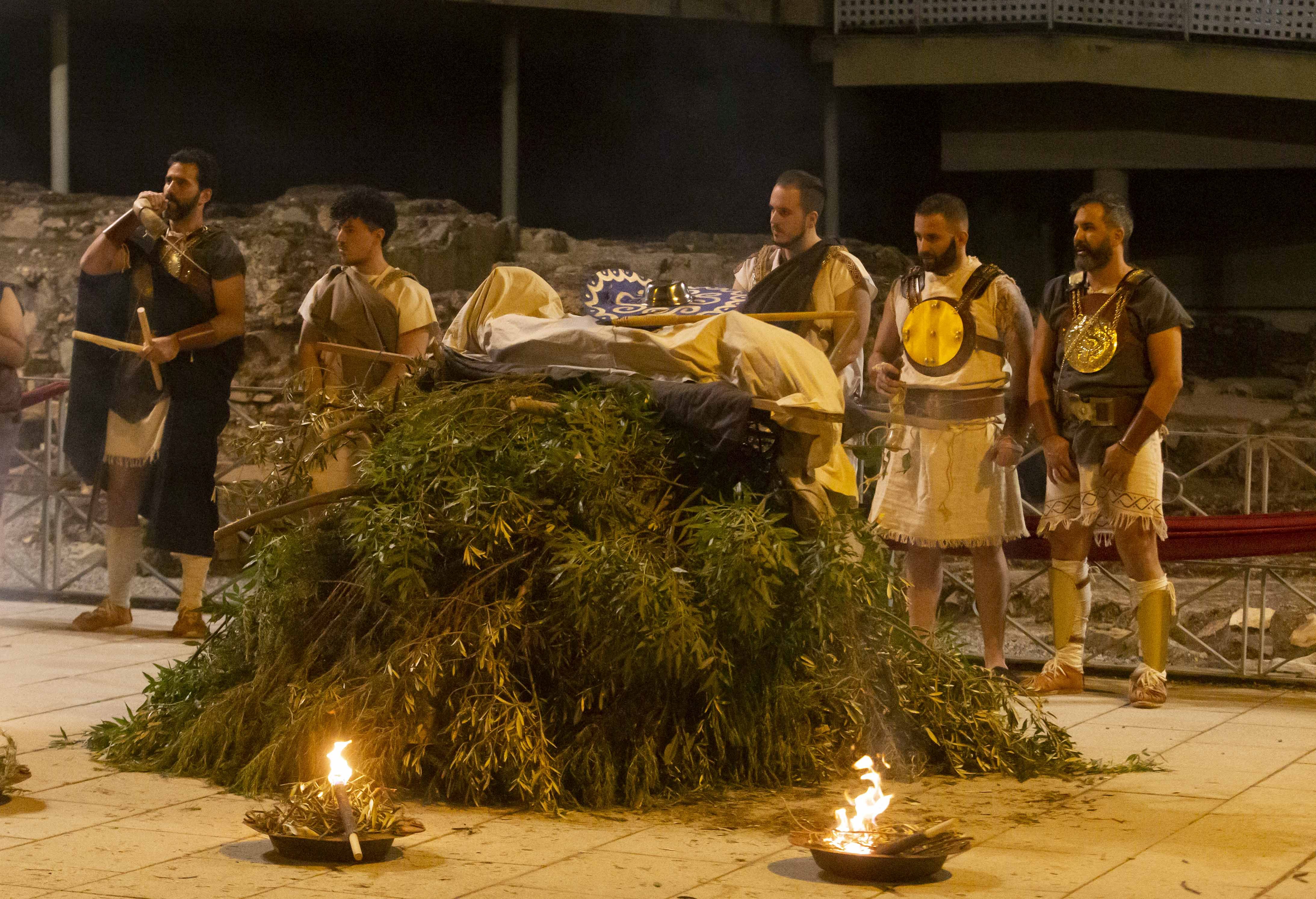 Emerita Lvdica | Las mejores imágenes de la recreación de un funeral celtíbero