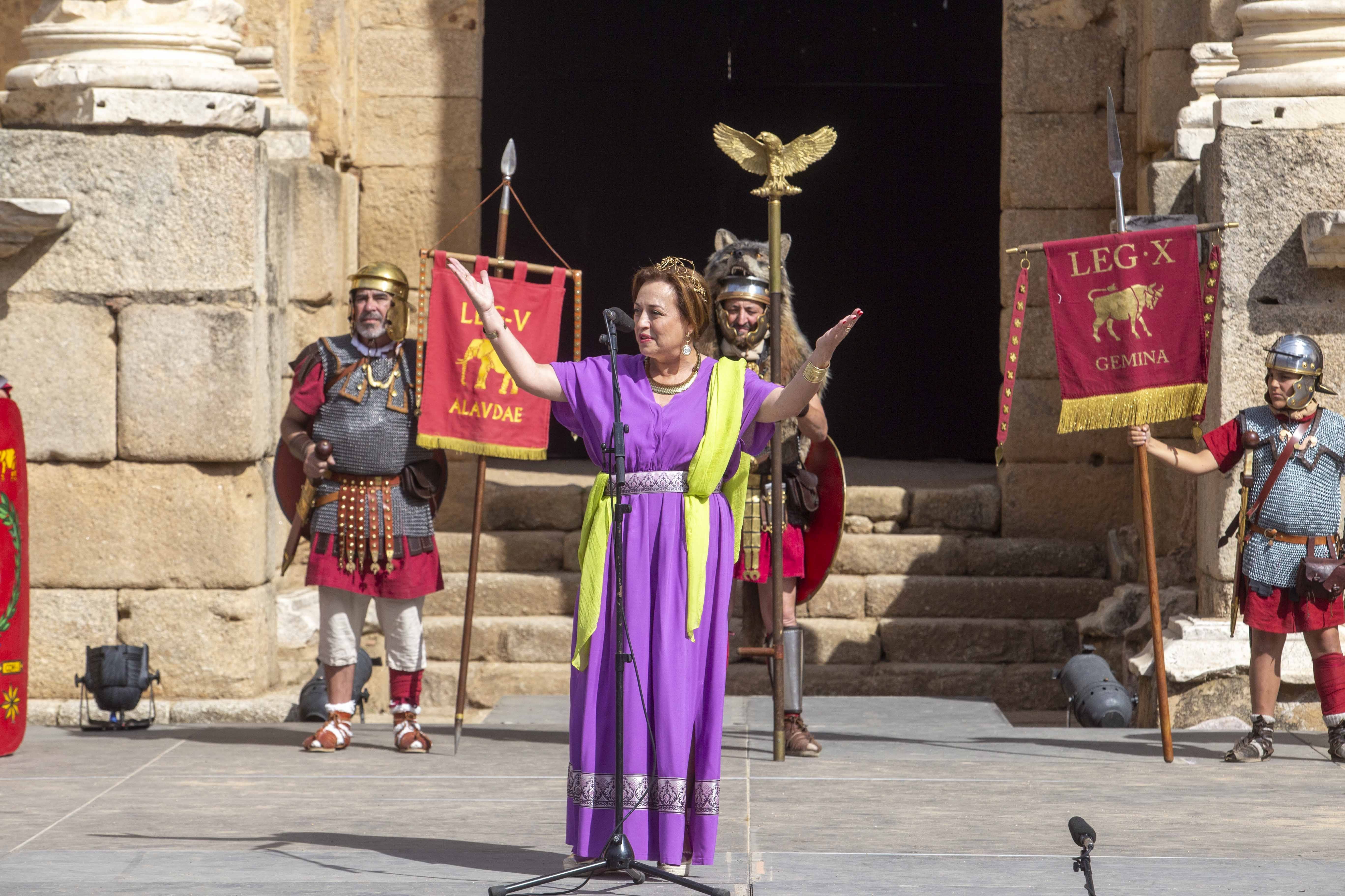 Emerita Lvdica | Así ha sido la recreación de la ceremonia &#039;Rosaliae&#039;