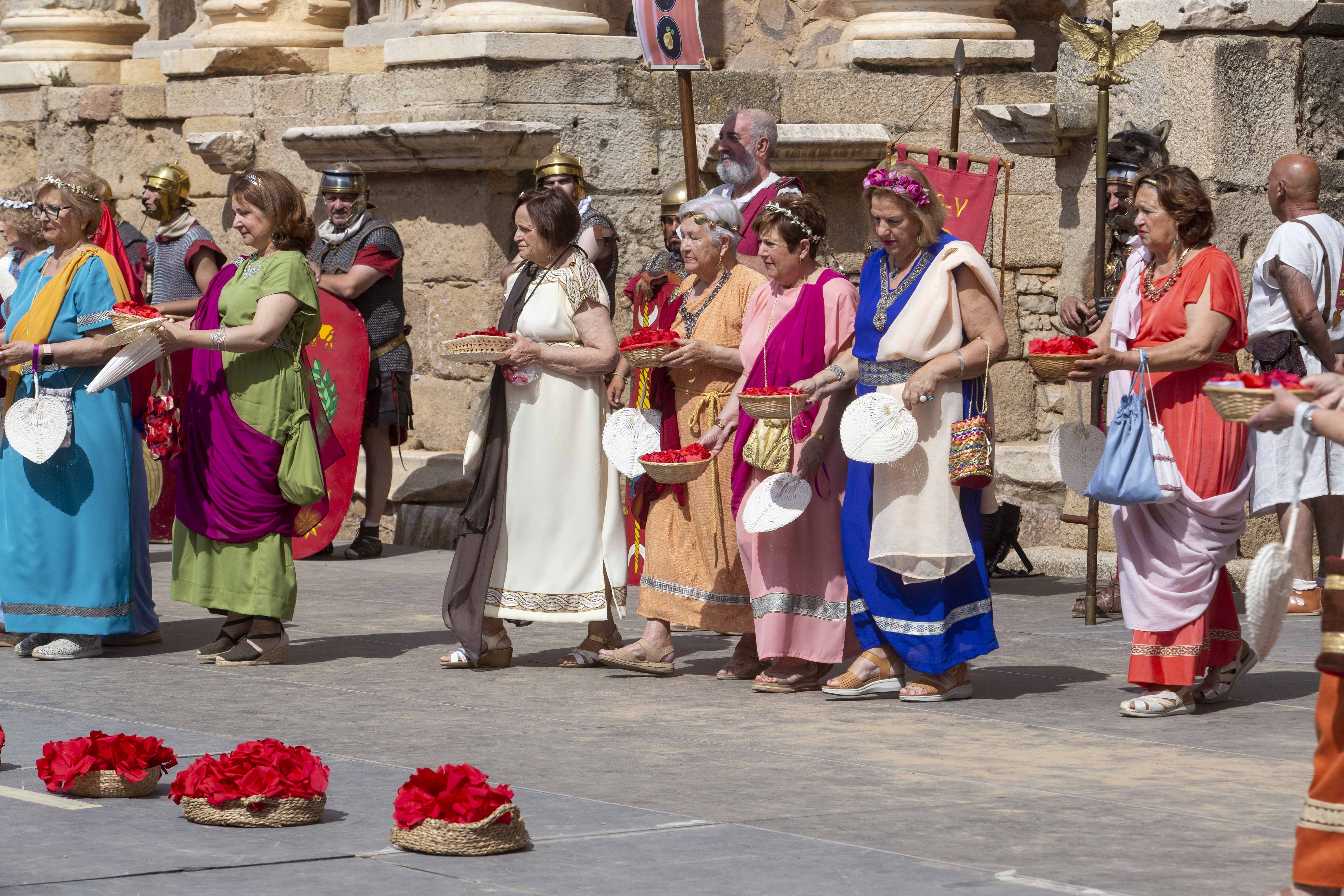 Emerita Lvdica | Así ha sido la recreación de la ceremonia &#039;Rosaliae&#039;