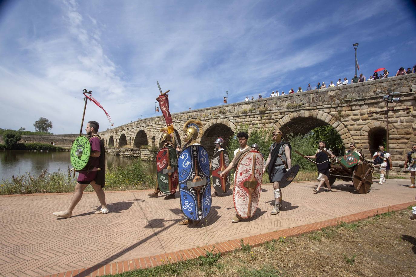 Las mejores imágenes de las actividades de gladiatura de este jueves (II)