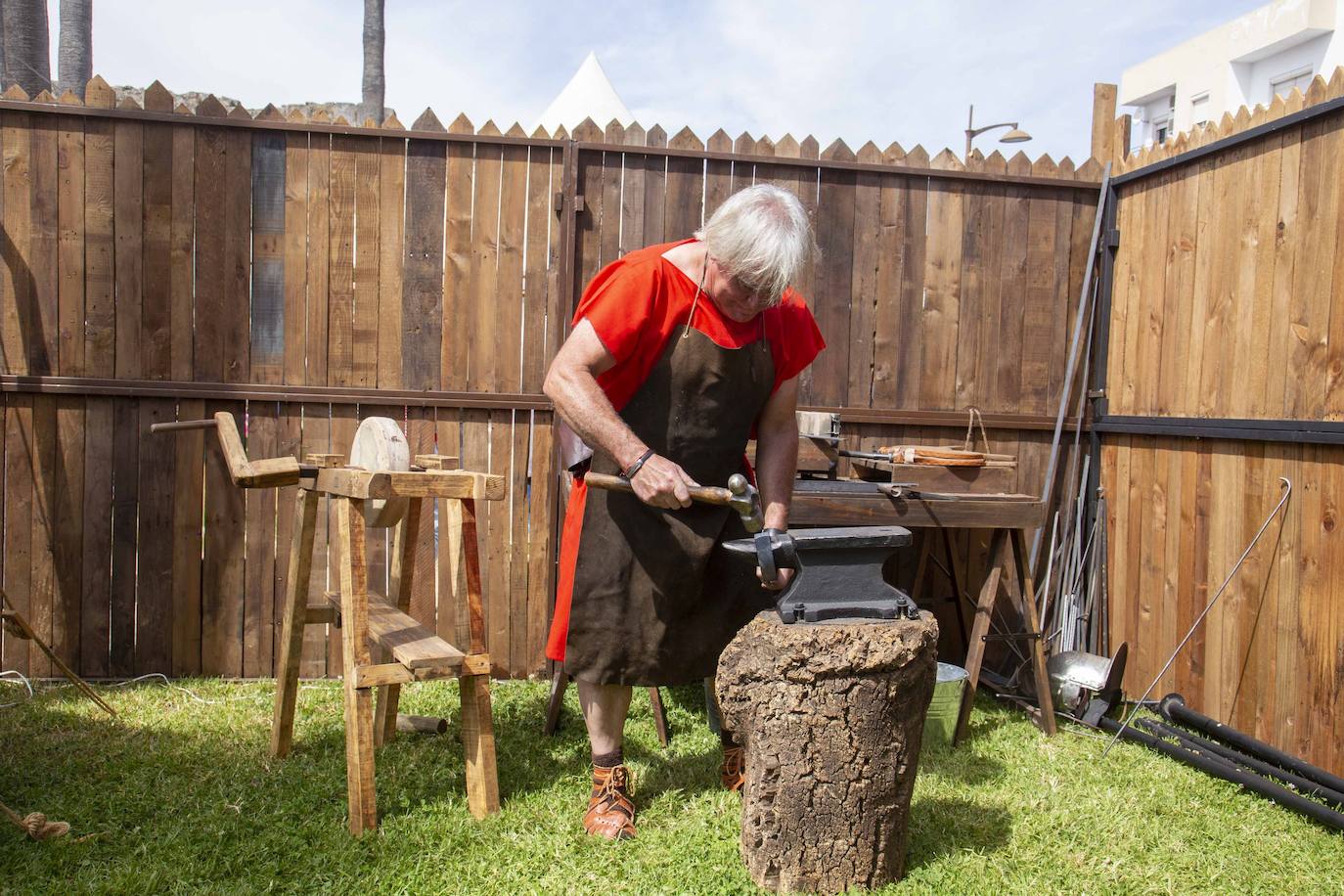 Las mejores imágenes de las actividades de gladiatura de este jueves (I)