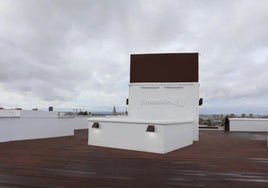 Terraza de la Fundación CB en la calle Montesinos 22, que se estrena mañana.