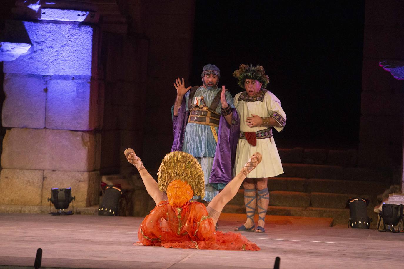 Imágenes de la representación de &#039;Los gemelos&#039;