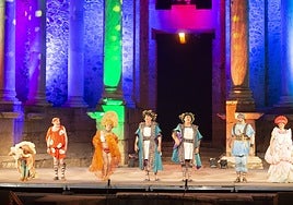 Imágenes de la representación de 'Los gemelos'