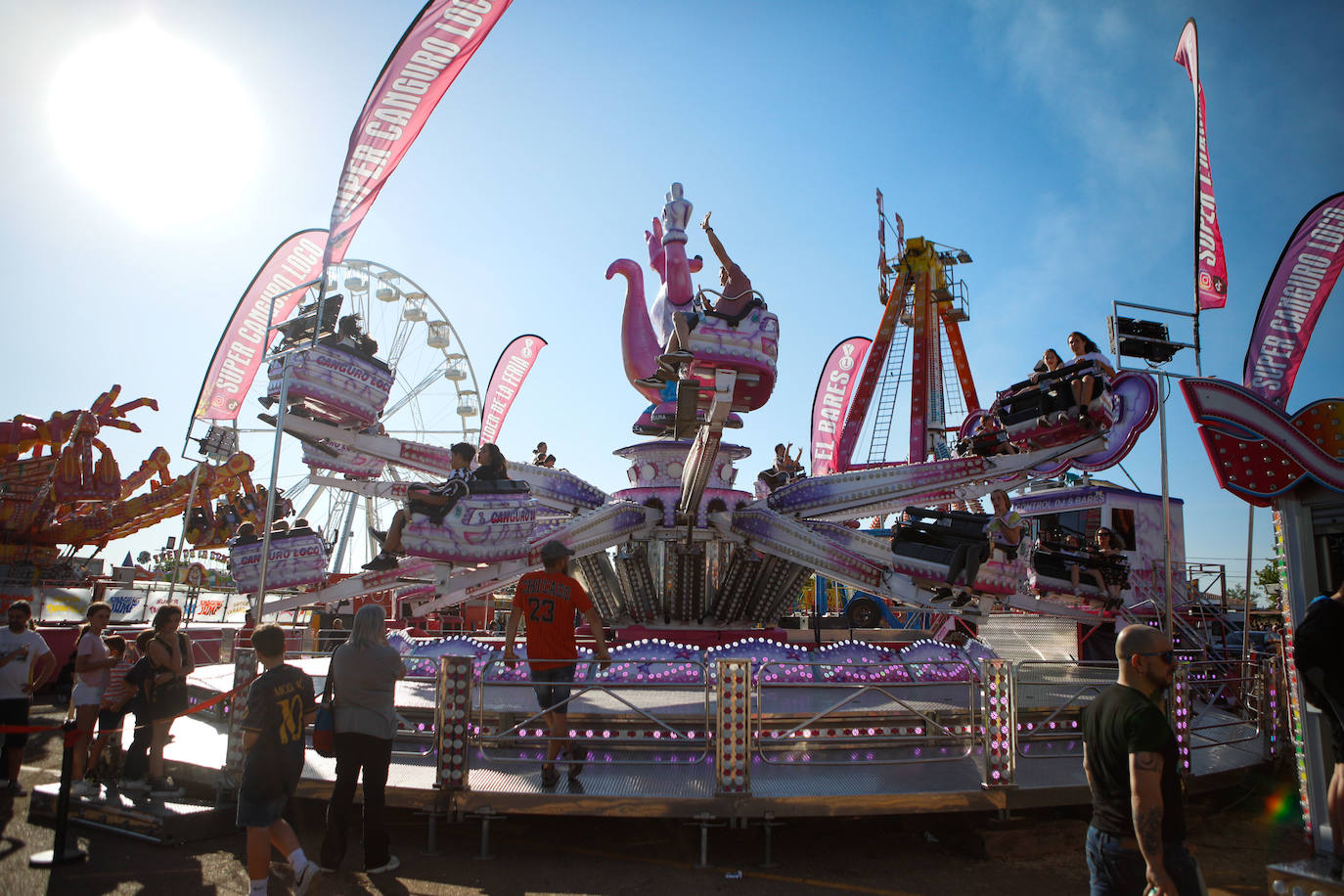 Las mejores imágenes del segundo Día del Niño en la Feria de San Fernando de Cáceres