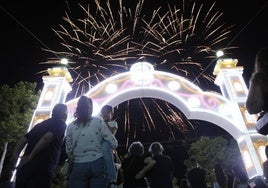 Imágenes del encendido de la Feria.