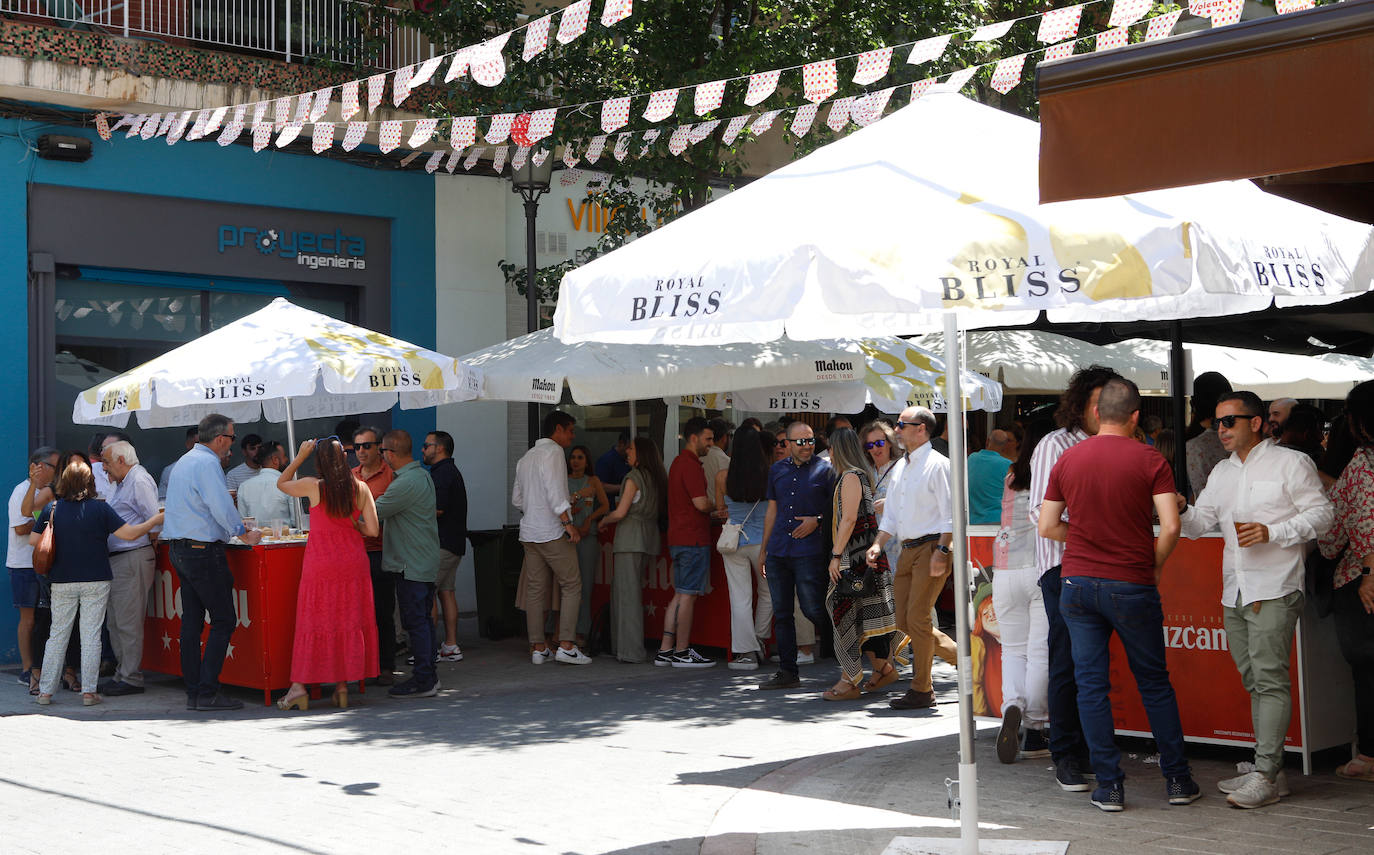 Ambiente de la Feria de Día de Cáceres