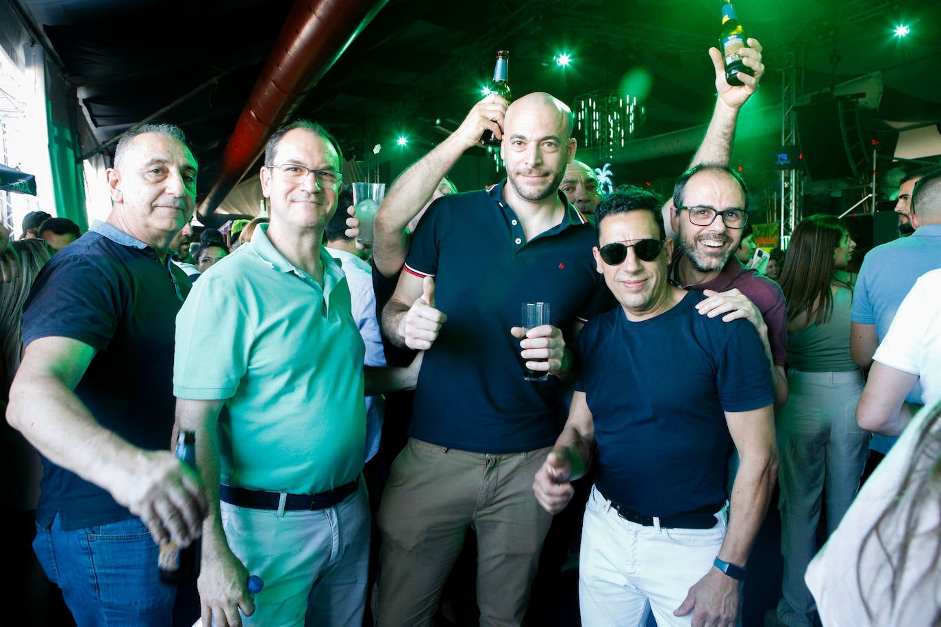 Ambiente en las casetas del Ferial de Cáceres