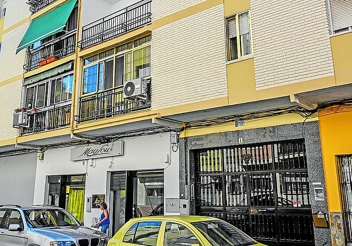 Estado actual de la fachada donde tuvo lugar la explosión.