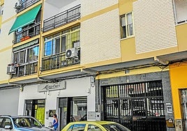 Estado actual de la fachada donde tuvo lugar la explosión.