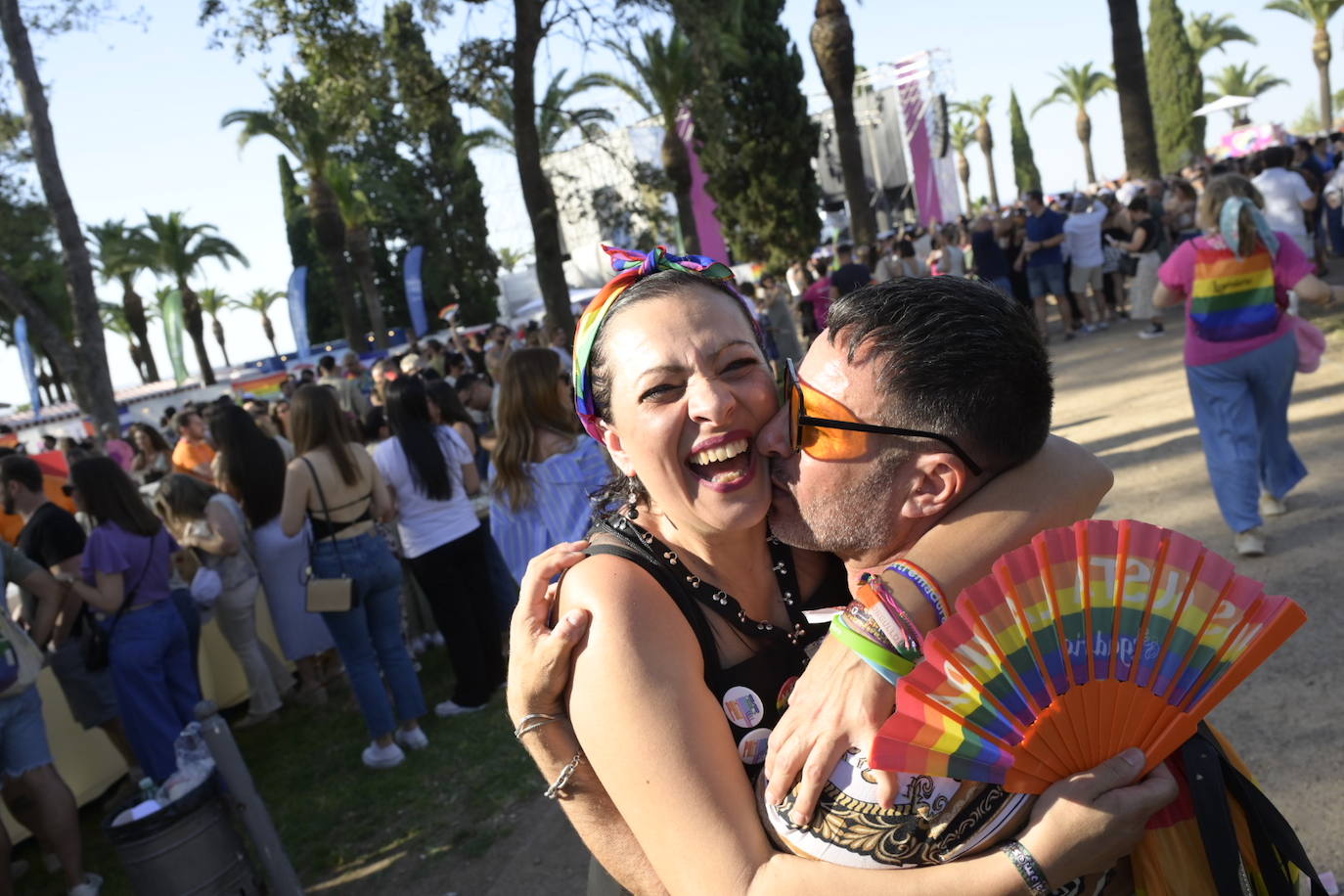 Las mejores fotos de la fiesta de Los Palomos en la Alcazaba (I)