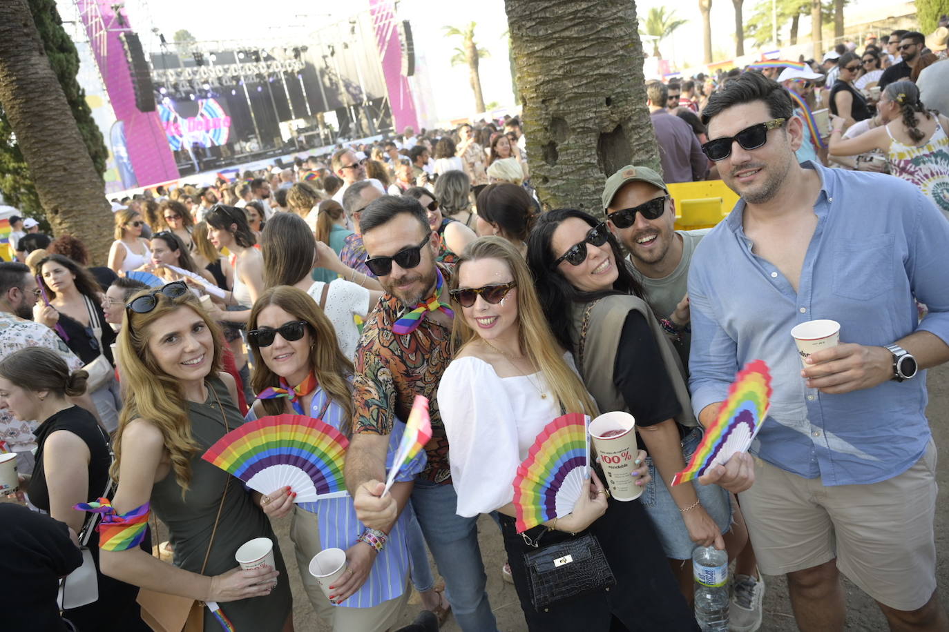 Las mejores fotos de la fiesta de Los Palomos en la Alcazaba (II)