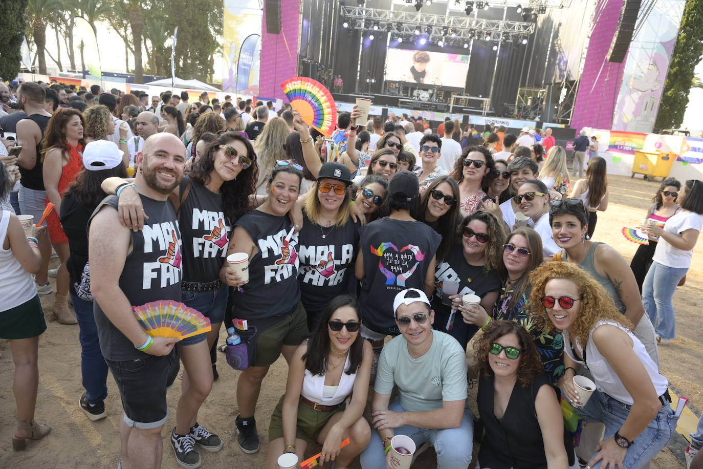 Las mejores fotos de la fiesta de Los Palomos en la Alcazaba (II)