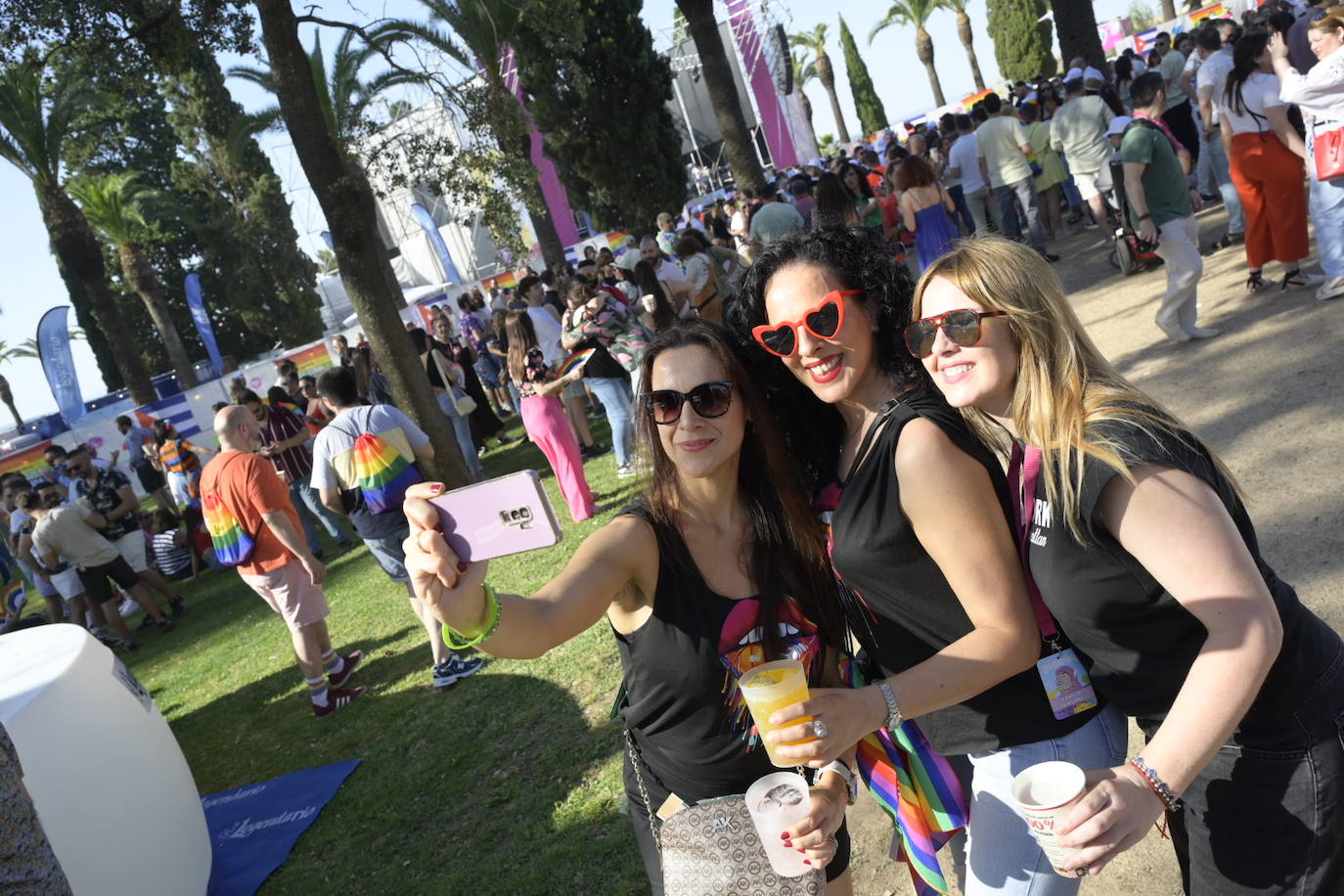 Las mejores fotos de la fiesta de Los Palomos en la Alcazaba (I)